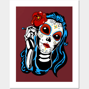 Sugar Skull FEMINIME Posters and Art